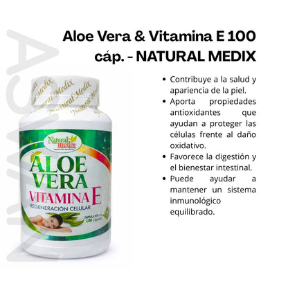 Aloe Vera + Vitamina E (Natural Medix)