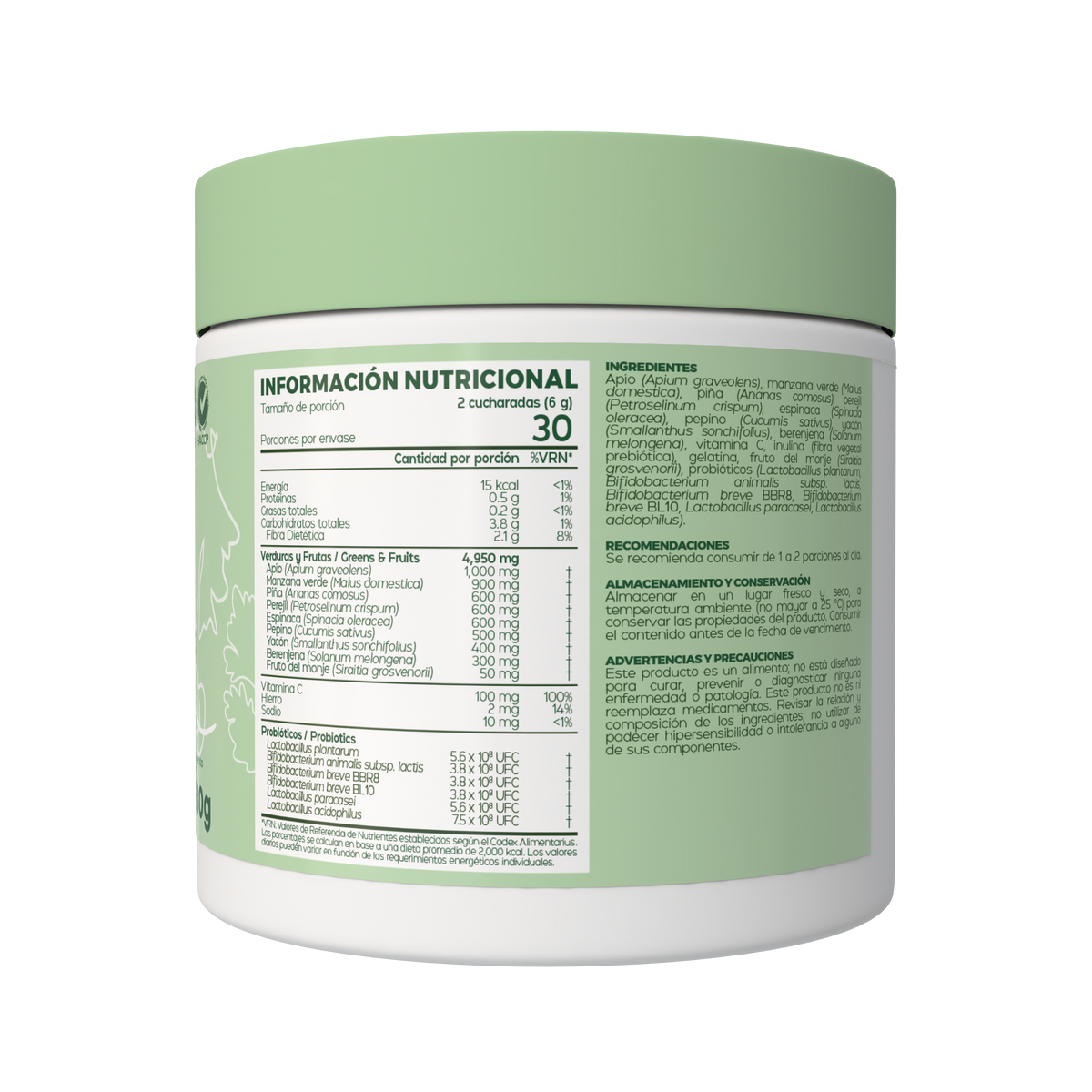 Seven Green X 180 Gr (Pharma Account)
