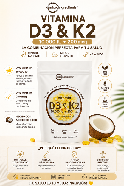 Vitamina D3 & K2 (Microingredients)