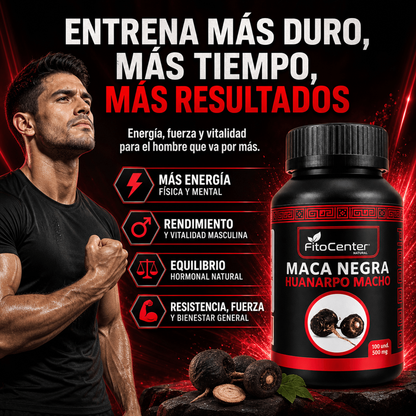 Maca Negra- Huanarpo Macho (FitoCenter)